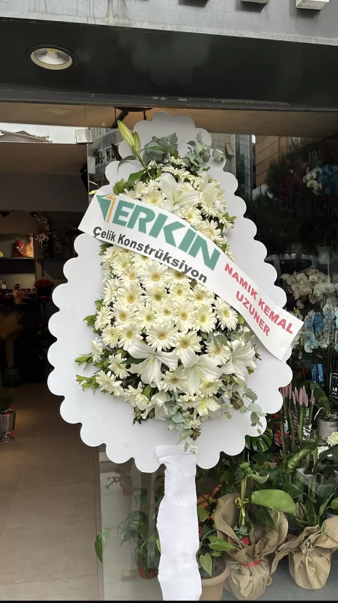Beyaz Düğün Çelengi